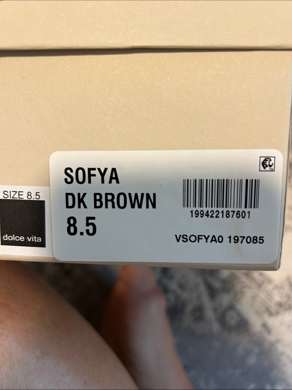 Dolce Vita Sofya Sneakers - Dark Brown